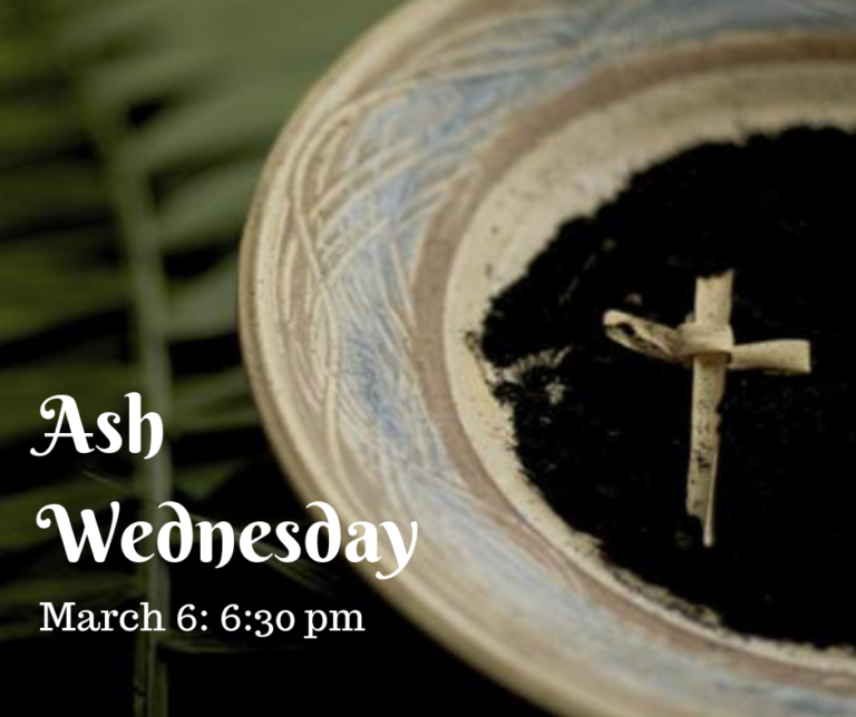 Ash Wednesday Buda United Methodist Church